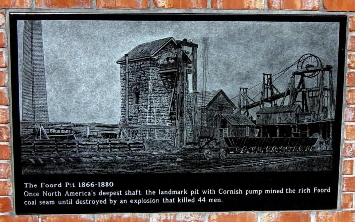 Stellarton: Sobeys Industrial Monument, right side plaque