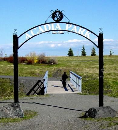 Westville: Acadia Park entrance
