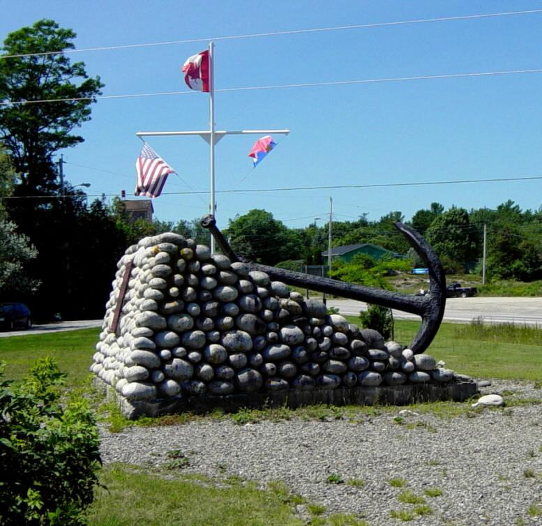 Donald McKay memorial, Jordan Falls