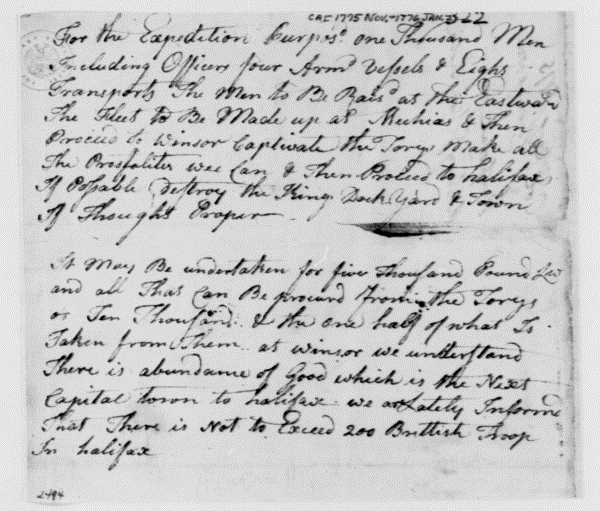 November 1775: Complete document in low resolution