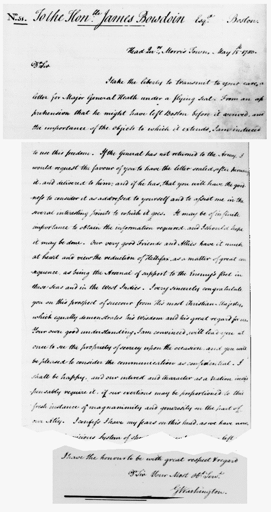 May 15, 1780: Letter from George Washington to James Bowdoin
