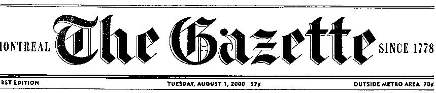Montreal Gazette banner