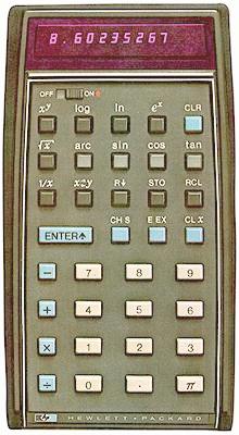 HP-35 calculator