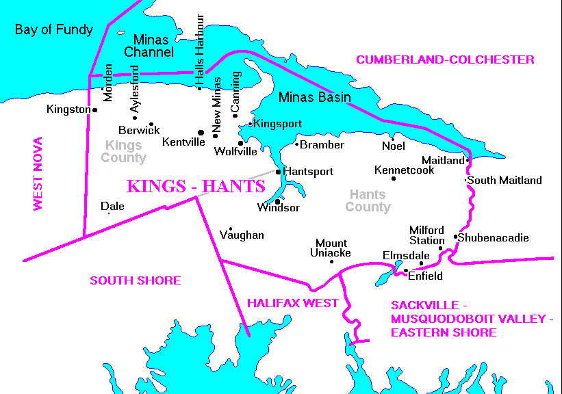 Kings-Hants map
