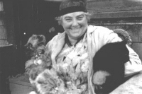 Image of Emily Carr with pets