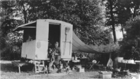 Image of Emily's caravan studio