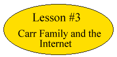 Lesson #3 Carr Family and the Internet