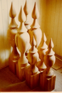 Carr House New Finials