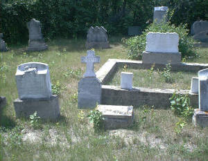 Inside The Eastman Cemetery