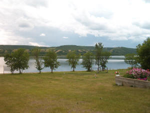 The View Of The Lake From Camp McKay