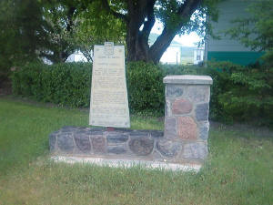 Racette's Crossing Monument