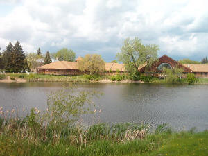 View Of The Lake Where The Old Bridge Will Be Resurrected