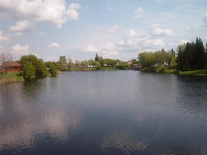 View of the Lake that surrounds Wolsely