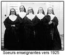 Soeurs enseignantes vers 1925