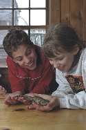 Kids and amphibians at the John Janzen Nature Centre