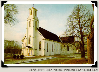 L'église catholique de Bloomfield