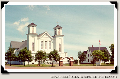 L'église de Baie-Egmont