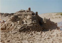 Concours de Châteaux de sable.