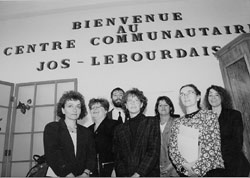 Inauguration du Centre communautaire Jos Lebourdais.
