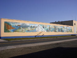 Pièce murale représentant les Îles-de-la-Madeleine.