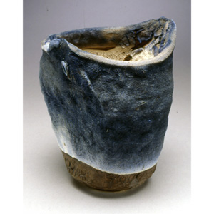 Chalke: "Rough-Glazed Container"