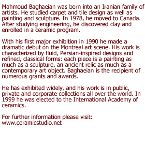 Biographical information for Baghaeian