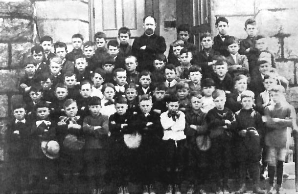 Classe du Frère Siméon en 1922