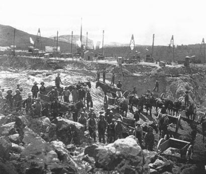La mine en 1910