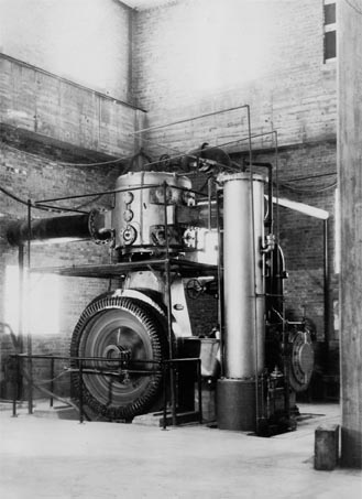 Compresseur d'alimentation d'air pour la mine souterraine, 1946