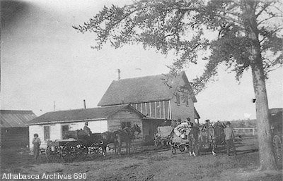 Newton Egge's Half-way House on the Landing Trail.