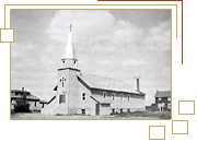 Église de LaCorey vers 1949