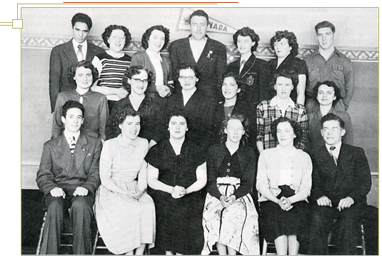 École de Fort Kent, 1952