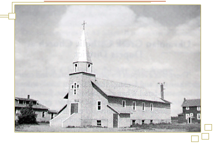 Presbytère, église et couvent de LaCorey