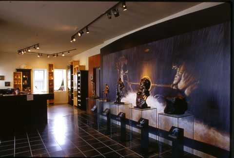 Hall d'entrée du Musée du Bronze d'Inverness