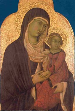 Cover Ugolino di Nerio Sainte Anne and the Virgin, c. 1330-1335