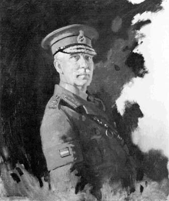 Sir William Orpen, British, 1878-1931 Major-General Sir A. C. Macdonell. 1918 Oil on canvas, 36 x 30 (8677)