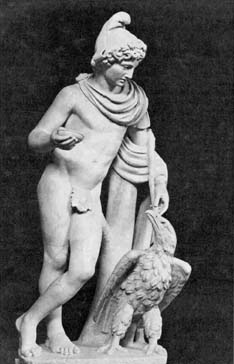 12 Ganymede Marble Statue (Roman) Vatican Museum