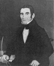 6 John Bradley, American, active 1830-45 John Totten, 1834 Oil on canvas, 32 1/2 x 26 3/4 Staten Island Historical Society, New York