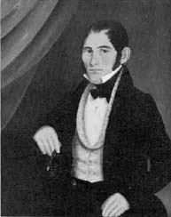 8 John Bradley, American, active 1830-45 John Totten (the Younger), 1834 Oil on canvas, 32 1/2 x 26 5/8 Collection of Edgar William and Bernice Chrysler Garbisch, New York