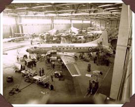 Canadair Plant - final CL-66 assembly/inspection