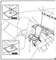 Illustration Thumbnail - passenger seat attachment