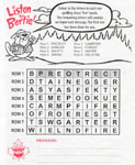 Listen to Bertie - Puzzle