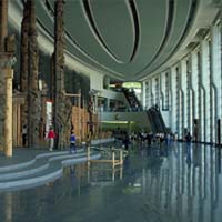 Interior shot of Great Hall, Canadian Museum of Civilization