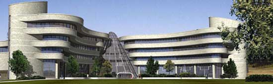 Artist's conception of the First Nations University of Canada