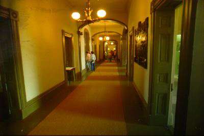 Second-floor hallway of Province House