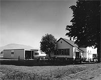 Strathcona Elementary School as it appeared in the summer of 1961. P3872.