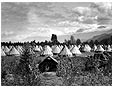 Vedder Crossing was quickly transformed into a tent city, with the arrival of the Canadian Military Engineers in April of 1942. Canadian Military Engineers photo