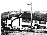 View of four room Yarrow Elementary on Yarrow Central, 1949. P1524.