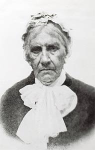 Formal portrait of Mrs. Harriet Hall, 1867