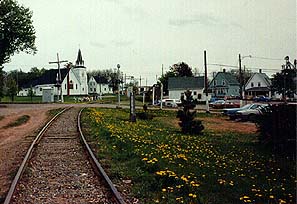 Abandoned tracks through the heart of Kensington.